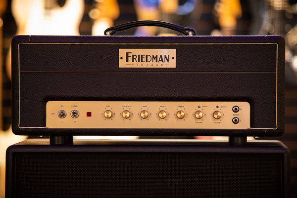 Friedman Plex 50 Watt Head Black Tolex #3942412023