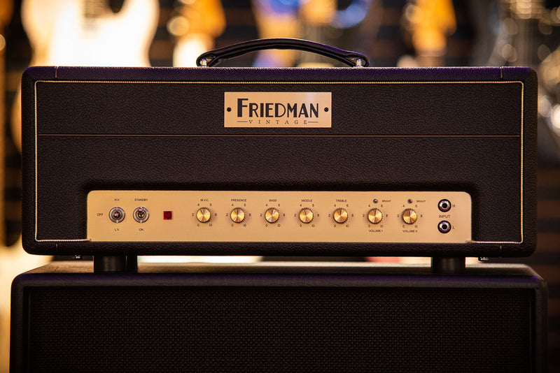Friedman Plex 50 Watt Head Black Tolex #3942412023