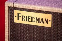Friedman Twin Sister Head with Vertical 2x12 Cabinet Slub Bronco Oxblood