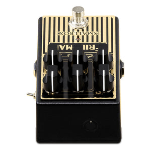 Friedman Smallbox Overdrive Pedal, Gold, back
