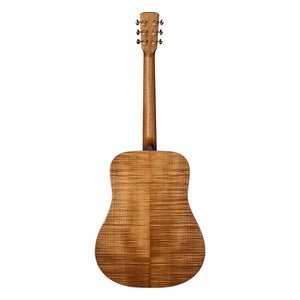 Boucher Grande Reserve GR-SG-162T Dreadnought 5A Torrefied Flamed Maple, Natural, back