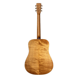 Boucher Grande Reserve GR-SG-62T Dreadnought 3A Torrefied Flamed Maple, Natural, back