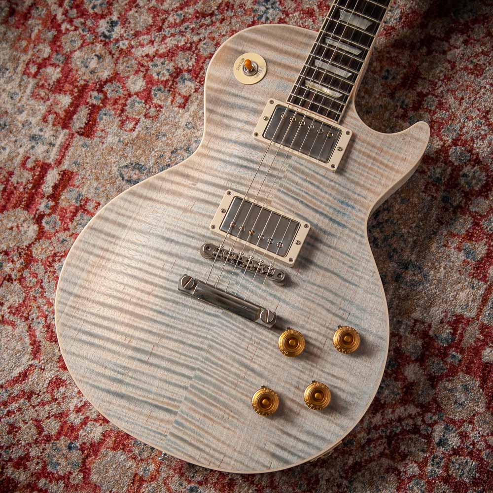 Gibson 1959 Reissue VOS Faded Blue Denim TV White Back Custom Buckers #941523 Used