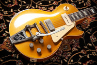 Gibson '56 Murphy Lab Ultra Heavy Aged Les Paul Goldtop Firebird Bridge w/ Bigsby Gretsch Knobs #65057