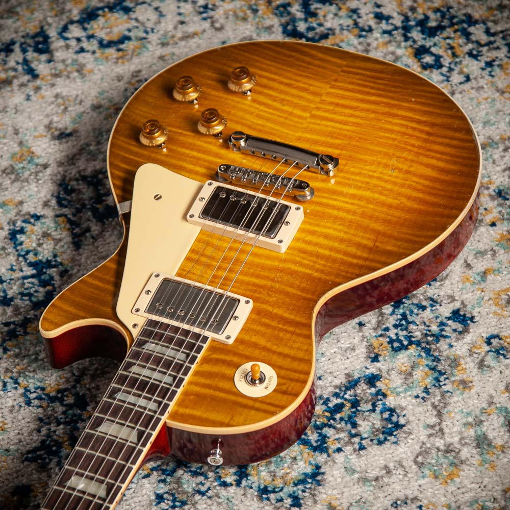 Gibson '59 Les Paul Standard RI Light Aged Green Lemon Made