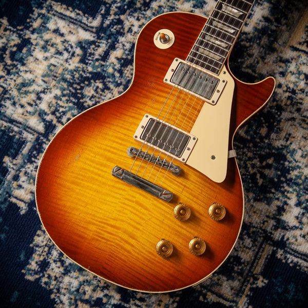 Gibson '59 Les Paul Standard RI Light Aged Iced Tea w/ Stinger Headstock Made to Measure SN 942832