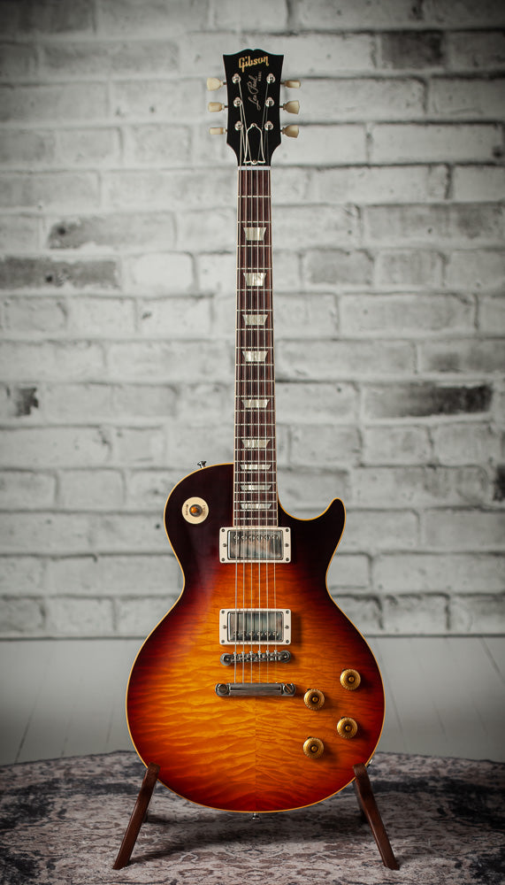 Gibson '59 Les Paul Standard RI VOS Bourbon Burst 7A Quilt #960113
