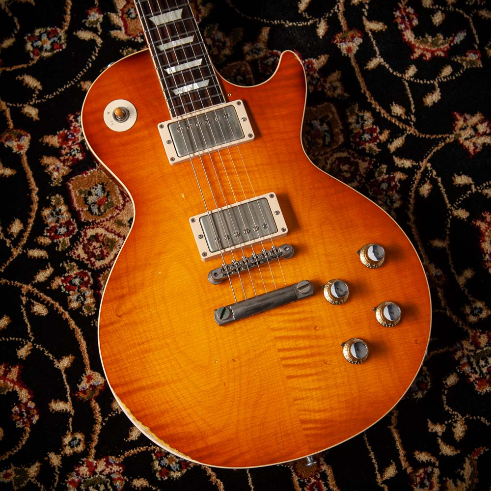 Gibson '60 Les Paul RI Iced Tea (2014) refretted w/ Stainless Steel Frets (90x55) Used