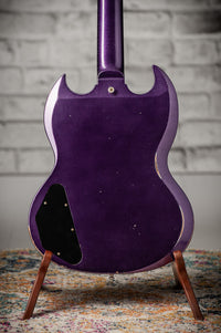 Gibson Custom Shop Made to Measure '61 SG Standard Murphy Lab Light Aged Purple Sparkle - 602641