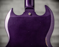 Gibson Custom Shop Made to Measure '61 SG Standard Murphy Lab Light Aged Purple Sparkle - 602641