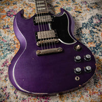 Gibson Custom Shop Made to Measure '61 SG Standard Murphy Lab Light Aged Purple Sparkle - 602641