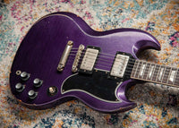 Gibson Custom Shop Made to Measure '61 SG Standard Murphy Lab Light Aged Purple Sparkle - 602641