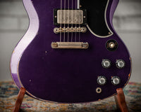 Gibson Custom Shop Made to Measure '61 SG Standard Murphy Lab Light Aged Purple Sparkle - 602641