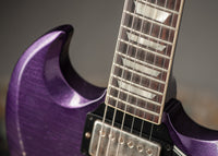 Gibson Custom Shop Made to Measure '61 SG Standard Murphy Lab Light Aged Purple Sparkle - 602641