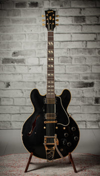 Gibson Custom Shop LE 1959 ES-345 Reissue with Bigsby, Murphy Lab Heavy Aged, Ebony #A960563