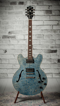 Gibson ES-335 Figured Indigo Blue 2015 Used #13574700