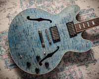 Gibson ES-335 Figured Indigo Blue 2015 Used #13574700