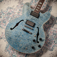 Gibson ES-335 Figured Indigo Blue 2015 Used #13574700