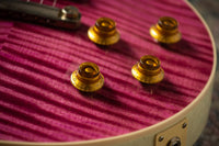 Gibson Les Paul '59 VOS Violet Purple Denim TV White Back # 942173