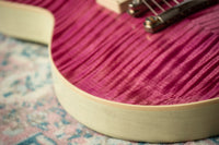 Gibson Les Paul '59 VOS Violet Purple Denim TV White Back # 942173