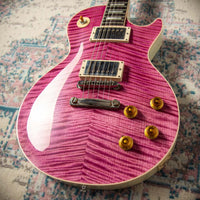 Gibson Les Paul '59 VOS Violet Purple Denim TV White Back # 942173