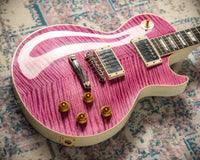 Gibson Les Paul '59 VOS Violet Purple Denim TV White Back # 942173
