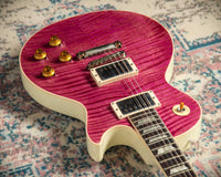 Gibson Les Paul '59 VOS Violet Purple Denim TV White Back # 942173