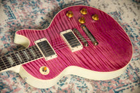 Gibson Les Paul '59 VOS Violet Purple Denim TV White Back # 942173