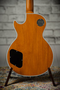 Gibson Les Paul Custom 5A Quilt Top Trans Violet Natural Back Custombucker Pickups # CS400340