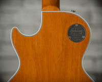 Gibson Les Paul Custom 5A Quilt Top Trans Violet Natural Back Custombucker Pickups # CS400340