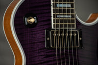 Gibson Les Paul Custom Flame Top, Purple Tiger, Slim Neck, Custom Buckers #CS402351
