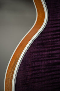 Gibson Les Paul Custom Flame Top, Purple Tiger, Slim Neck, Custom Buckers #CS402351