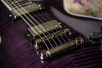 Gibson Les Paul Custom Flame Top, Purple Tiger, Slim Neck, Custom Buckers #CS402351