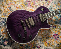 Gibson Les Paul Custom Flame Top, Purple Tiger, Slim Neck, Custom Buckers #CS402351