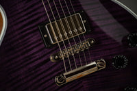 Gibson Les Paul Custom Flame Top, Purple Tiger, Slim Neck, Custom Buckers #CS402351