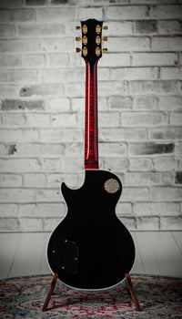 Gibson Les Paul 1968 Custom Red Tiger Figured Maple Neck Stinger Headstock #601598