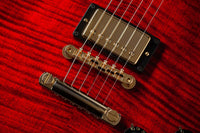Gibson Les Paul 1968 Custom Red Tiger Figured Maple Neck Stinger Headstock #601598