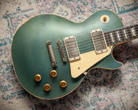 Gibson Les Paul '57 RI Murphy Lab Heavy Aged Pelham Blue over Gold #75442