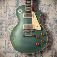 Gibson Les Paul '57 RI Murphy Lab Heavy Aged Pelham Blue over Gold #75442