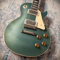Gibson Les Paul '57 RI Murphy Lab Heavy Aged Pelham Blue over Gold #75442