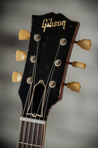 Gibson Les Paul '57 RI Murphy Lab Heavy Aged Pelham Blue over Gold #75442