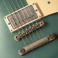 Gibson Les Paul '57 RI Murphy Lab Heavy Aged Pelham Blue over Gold #75442