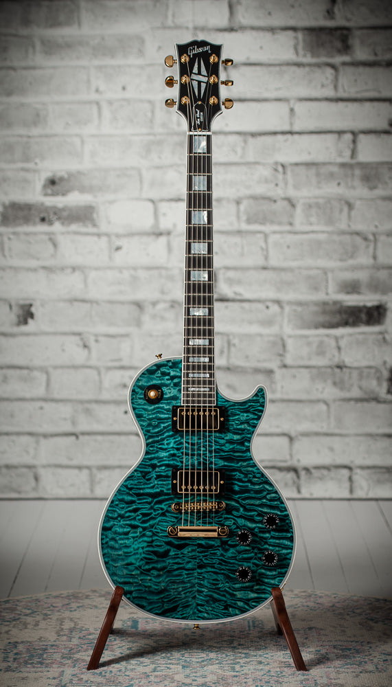 Gibson Les Paul Custom 7A Quilt Northern Lights #CS503633