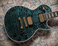Gibson Les Paul Custom 7A Quilt Northern Lights #CS503625 USED