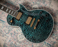 Gibson Les Paul Custom 7A Quilt Northern Lights #CS503625 USED