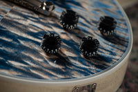 Gibson Les Paul Custom 5A Quilt Ocean Blue #CS503637