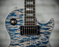 Gibson Les Paul Custom 5A Quilt Ocean Blue #CS503637