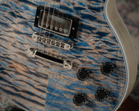 Gibson Les Paul Custom 5A Quilt Ocean Blue #CS503637