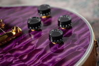Gibson Les Paul Custom 7A Quilted Maple Top Violet #CS501029