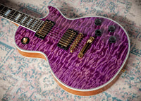 Gibson Les Paul Custom 7A Quilted Maple Top Violet #CS501029